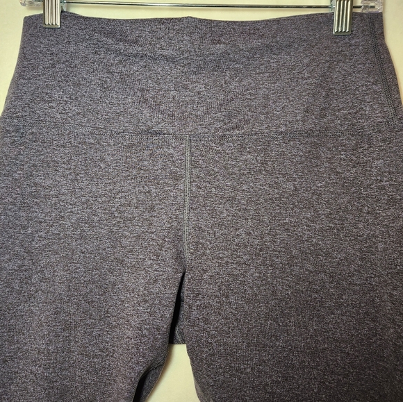 NOBULL Heathered High-Rise Matte Tight Crop Leggings Size Large - Picture 2 of 8